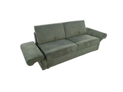 Sofa MAX-XL mit gerundeten Klapparmlehnen 