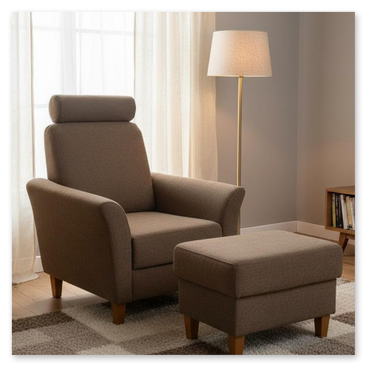 LENA Sessel mit Kopfstütze