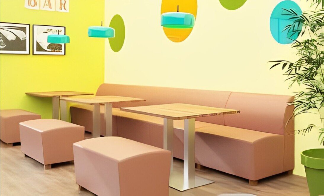 Polsterbank und Hocker BOB