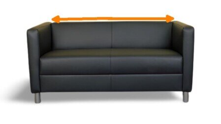 Sofa LEANDER Extrabreit