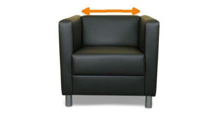Sessel LEANDER Extrabreit Sessel LEANDER Extrabreit