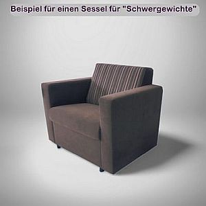 Sessel LEANDER für Schwergewichte