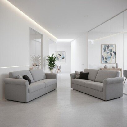 MAX-XL Sofa runde Armlehnen