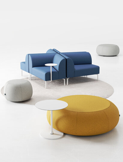 ALIAS Sitzgruppe "Insel" mit Sitzkissen 