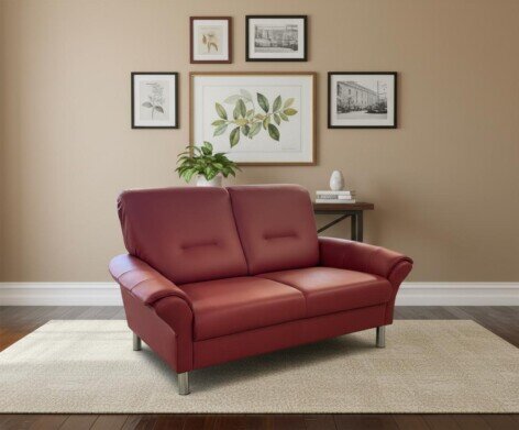 SENIOR 2-Sitzer Sofa mit breiten Armlehnen