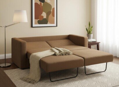 MAX-XS Schlafsofa, beide Auszüge geöffnet